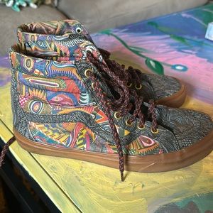 Funky Vans Women’s size 9